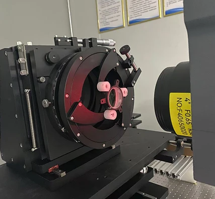 Lens Surface Profile Testing